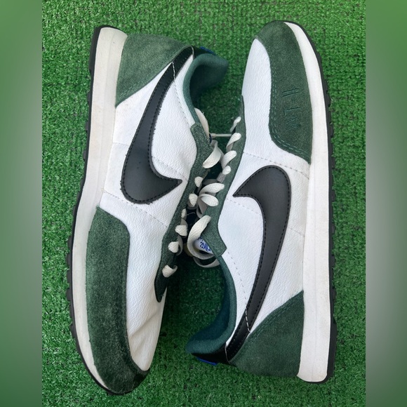 Nike Waffle Trainer 2 Athletic Club Pro Green DJ6054-100 Men’s Size 10 pre-owned - Picture 6 of 16